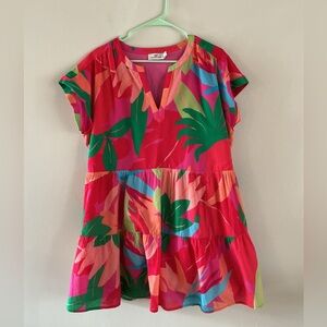 Colorful Tropical women's Dress
